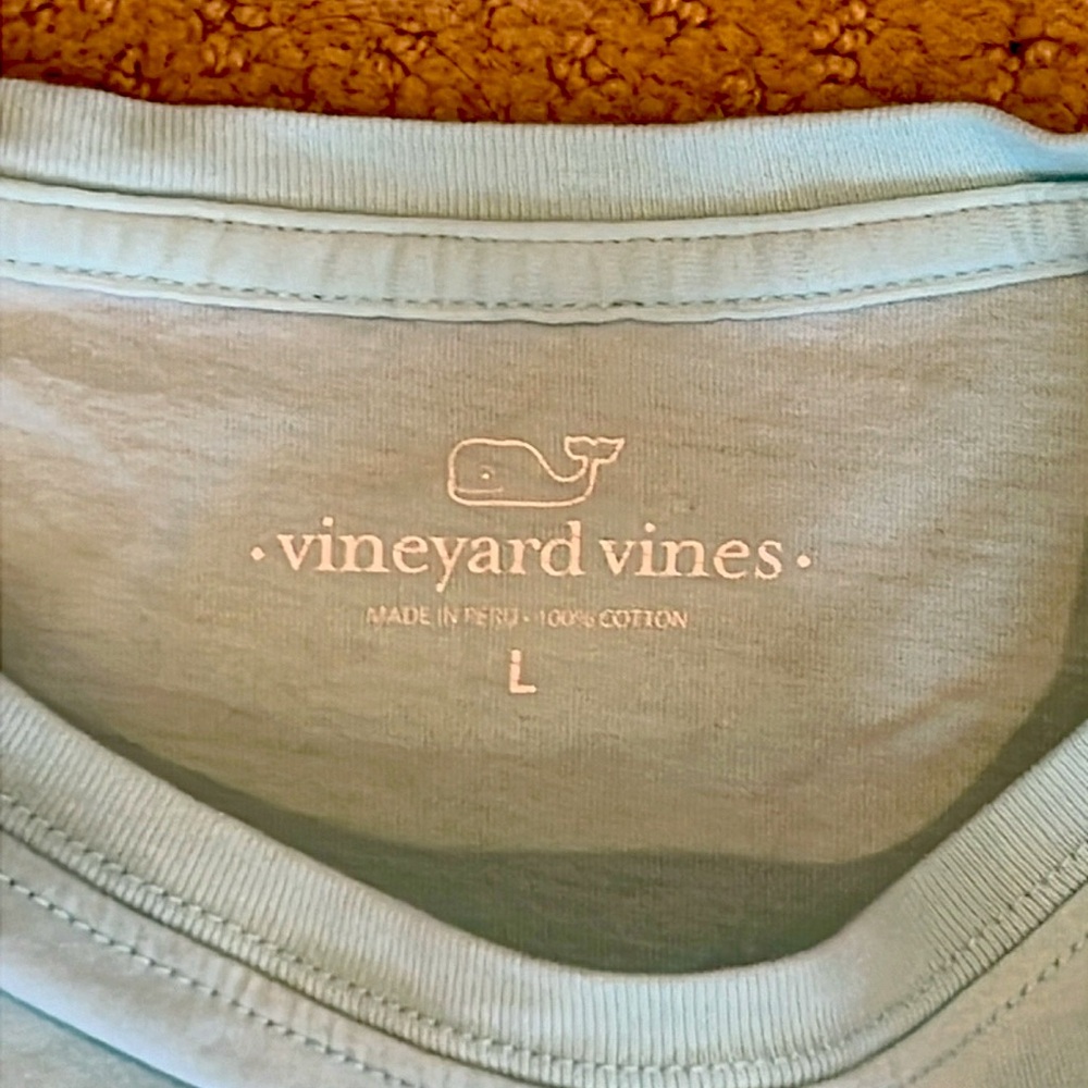 Vineyard vines short sleeve aqua green t-shirt large - Picture 4 of 4